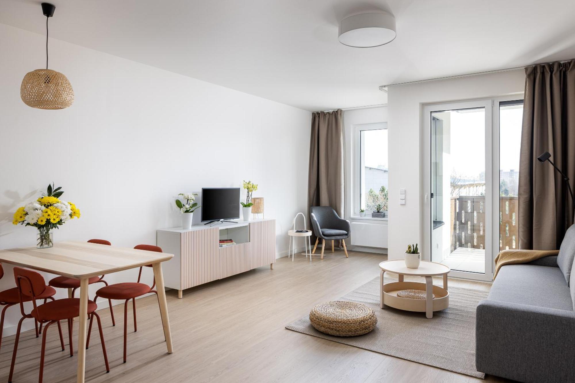 Apartment Stay2gether Japandi For 4 - Metro B Luka *
